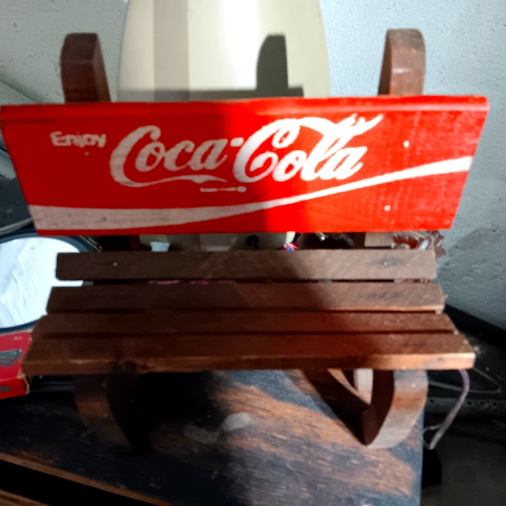 Vintage  Coca-Cola  bench
